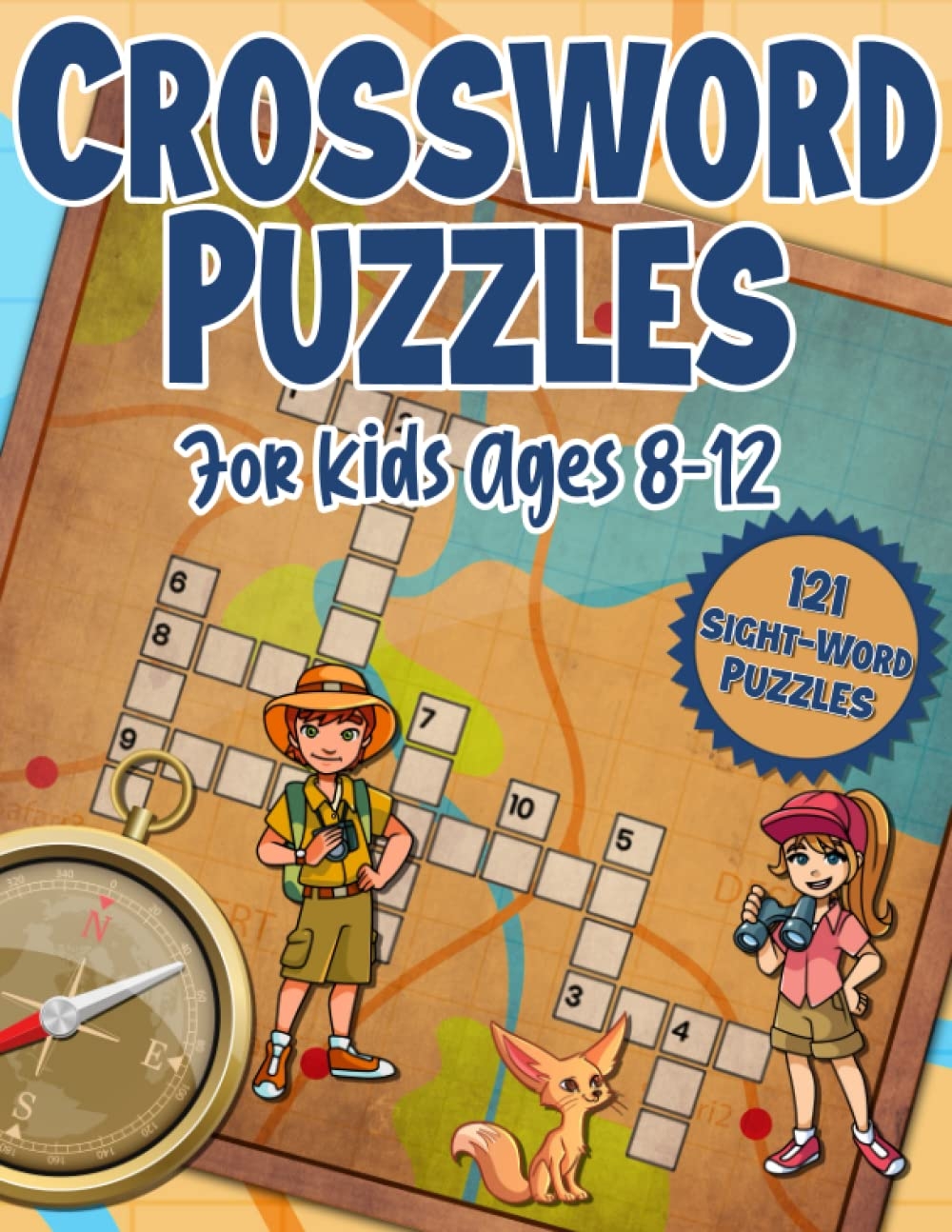 Crossword Puzzles For Kids Ages 8 12 Over 800 Sight Words To Help Improve Reading Press Fun Planet 9798361484652 Amazon Books