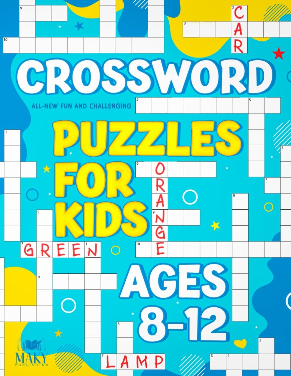 Crossword Puzzles For Kids Ages 8 To 12 All New Fun And Challenging Crossword Puzzles For Kids Publishing Maky 9798399900506 Amazon Books