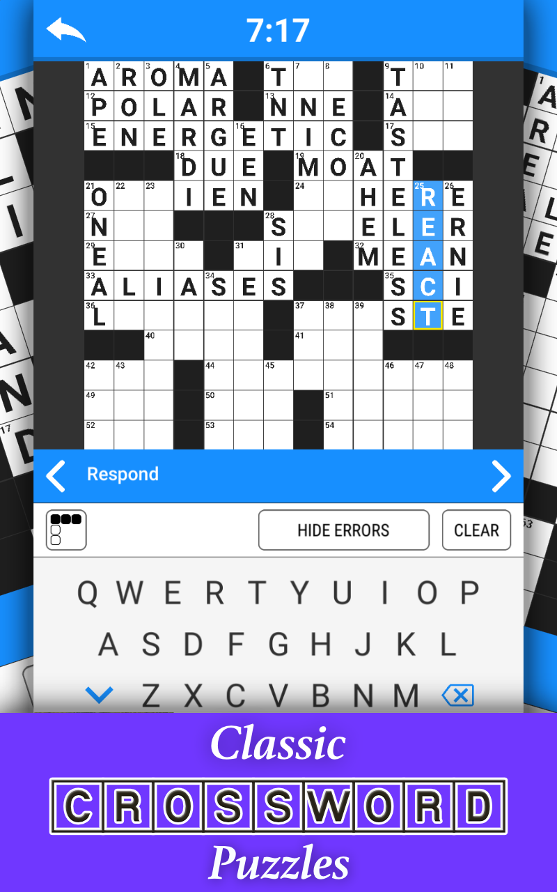 Crossword Puzzles Free Crosswords For Everyone App On Amazon Appstore