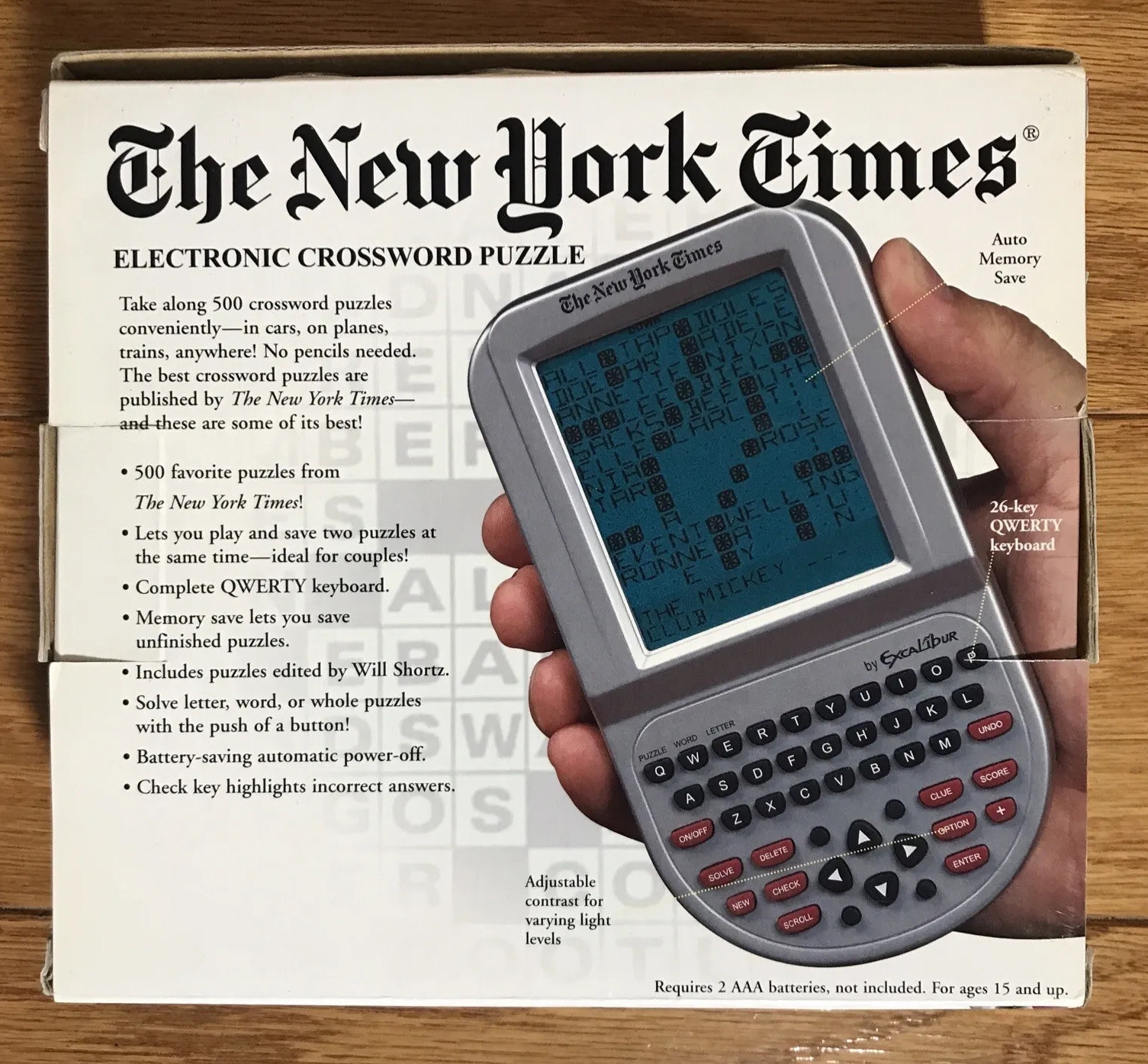 Electronic Crossword Puzzles