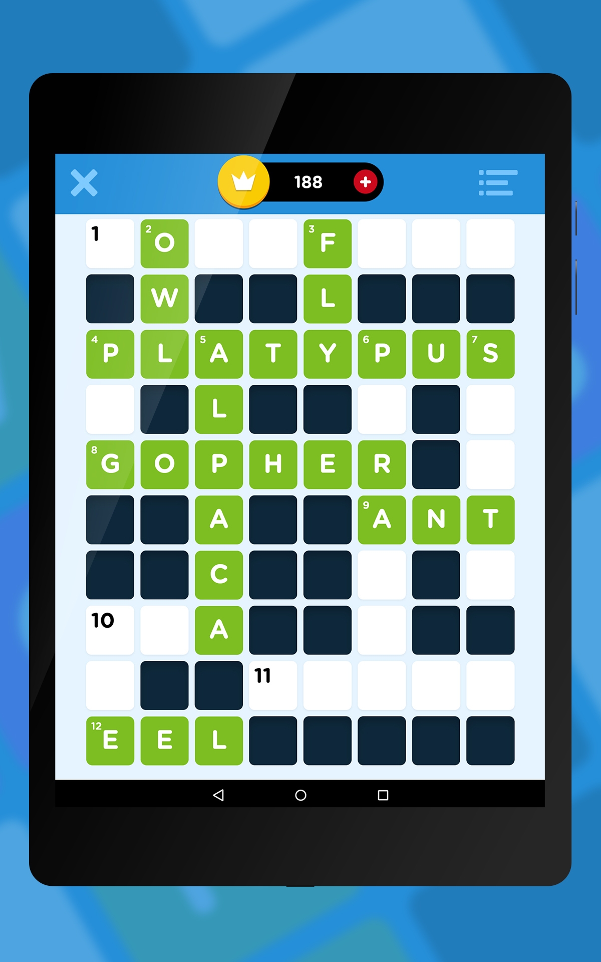 Crossword Puzzle Quiz