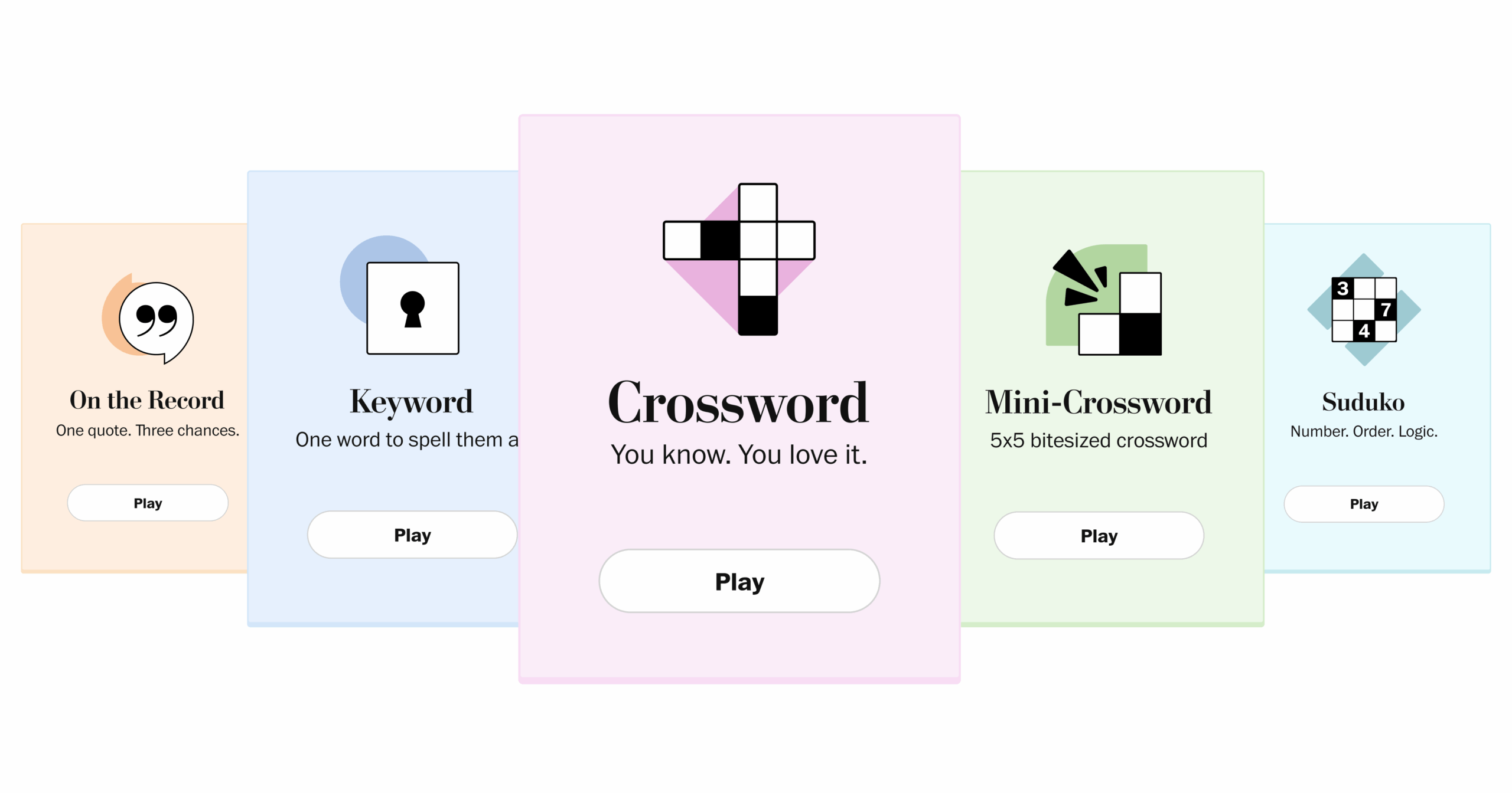 Crosswords And Games The Washington Post