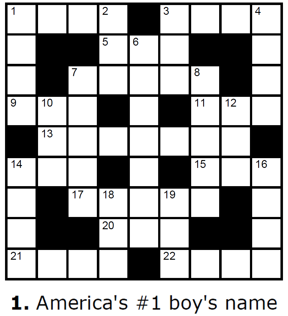 Crosswords Archives Namerology