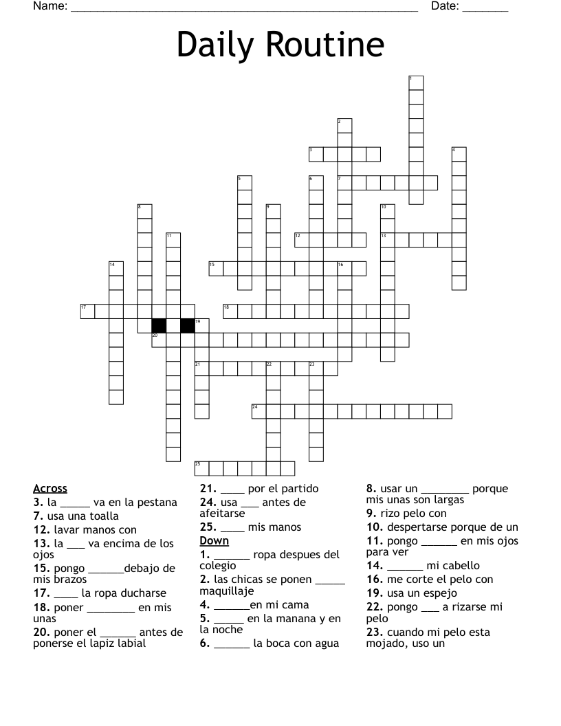 Usa Crossword Daily Crossword Puzzles