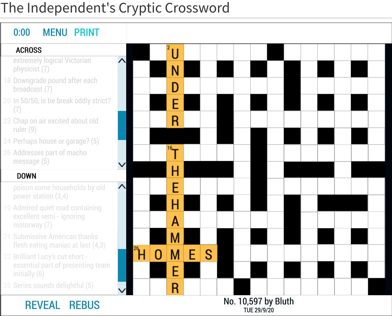 Tv Show Crossword Puzzles Printable