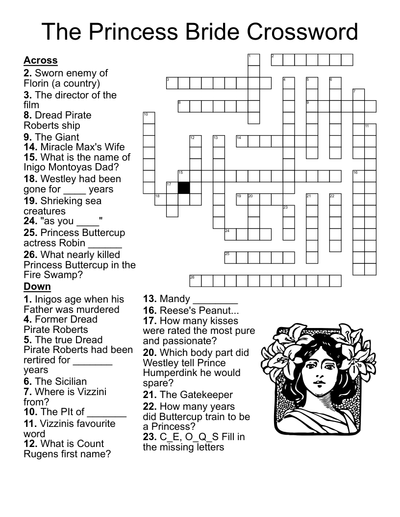 Disney Crosswords Printable