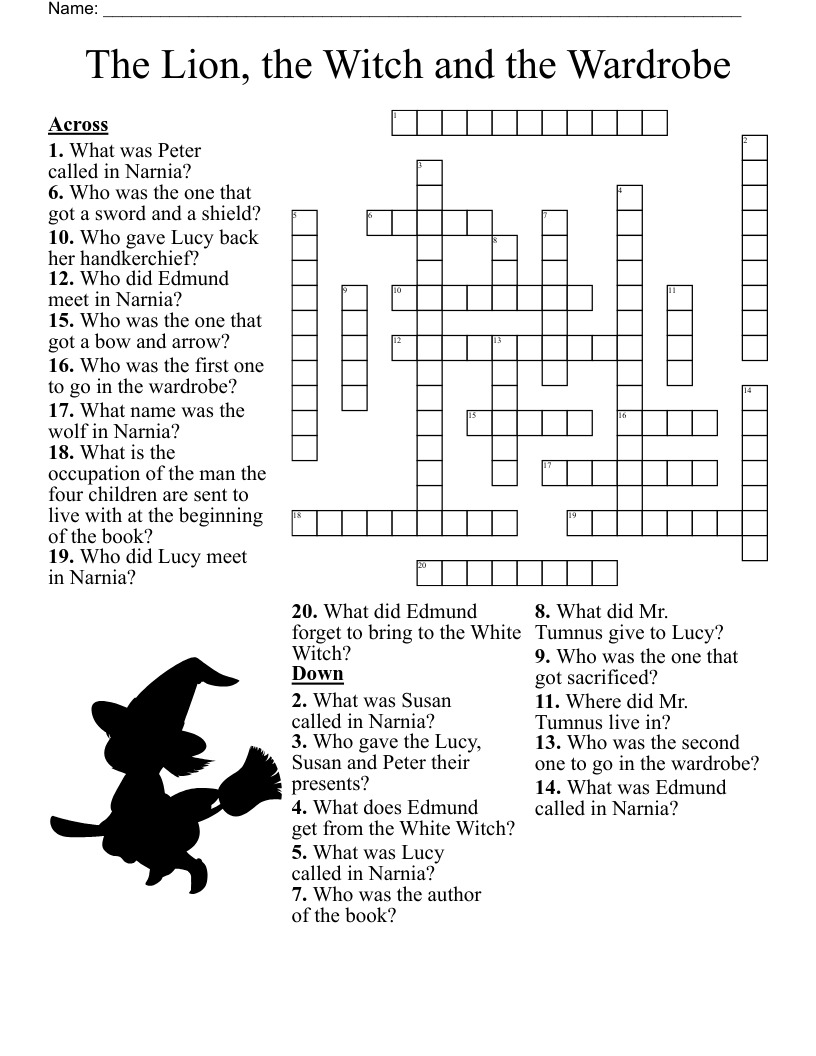 Disney Crossword WordMint