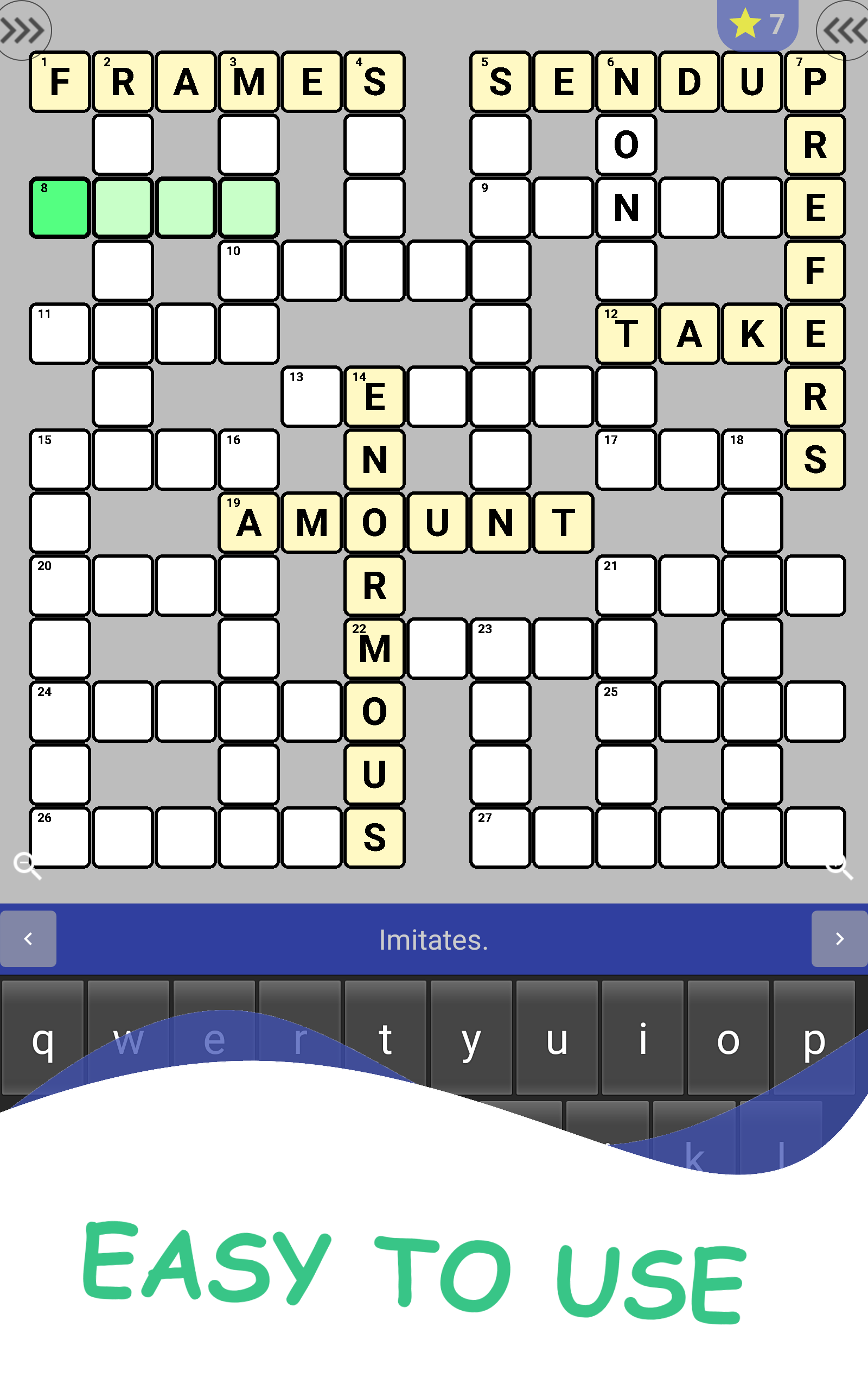 Crossword Puzzle Games In English