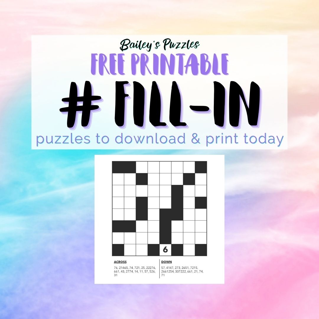 Everything Crossword Bailey s Puzzles