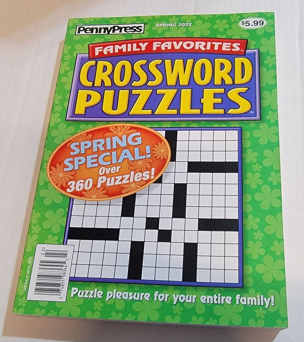 Family Unsichtbare Favorites Crossword Puzzles