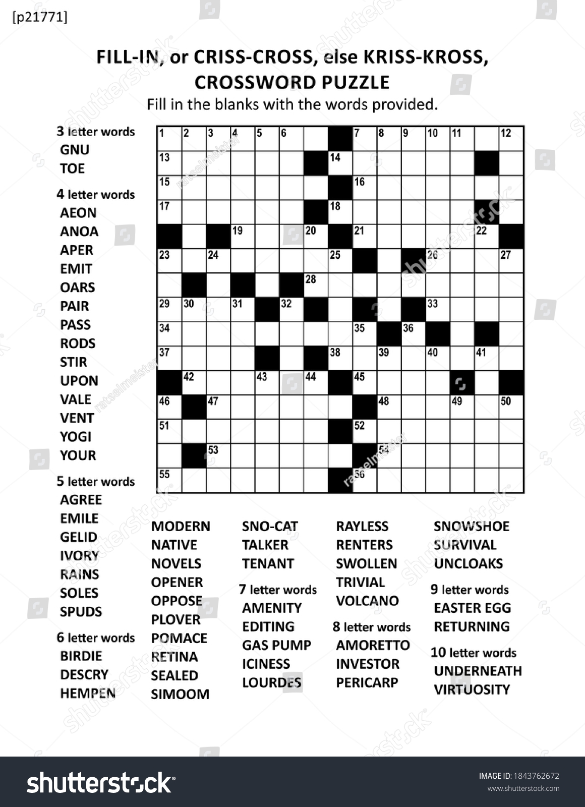 Filling In A Crossword Puzzle Over 593 Royalty Free Licensable Stock Illustrations Drawings Shutterstock
