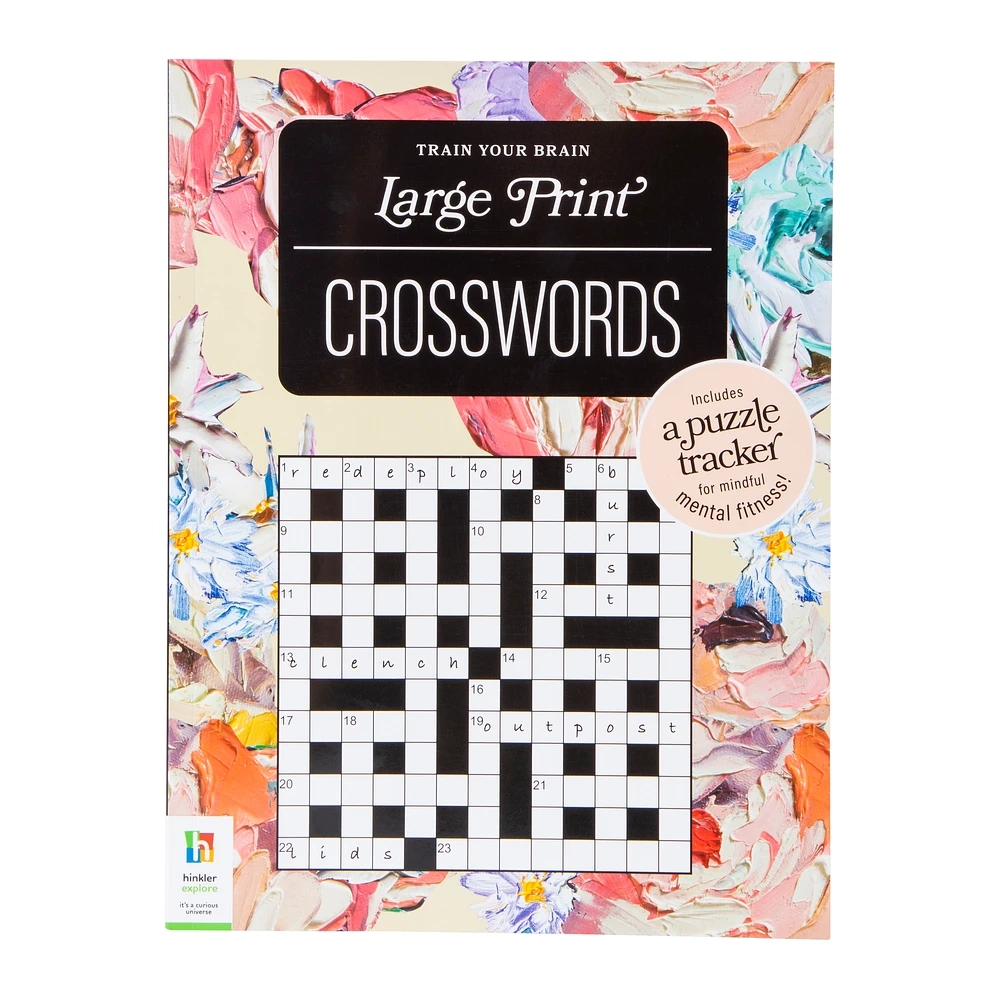 Five Below Large Print Crossword Puzzles Book At Hamilton Place In Chattanooga TN