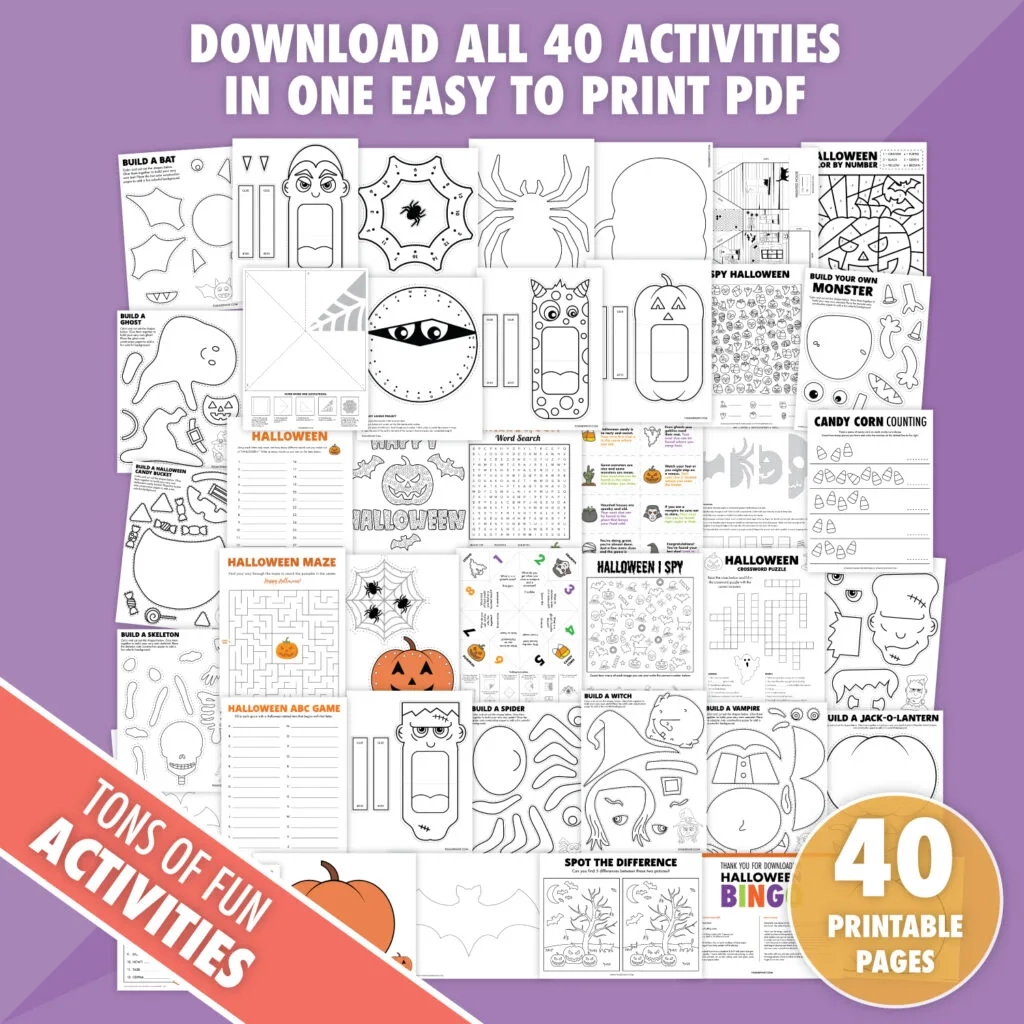 Easy Halloween Crossword Puzzles Printable