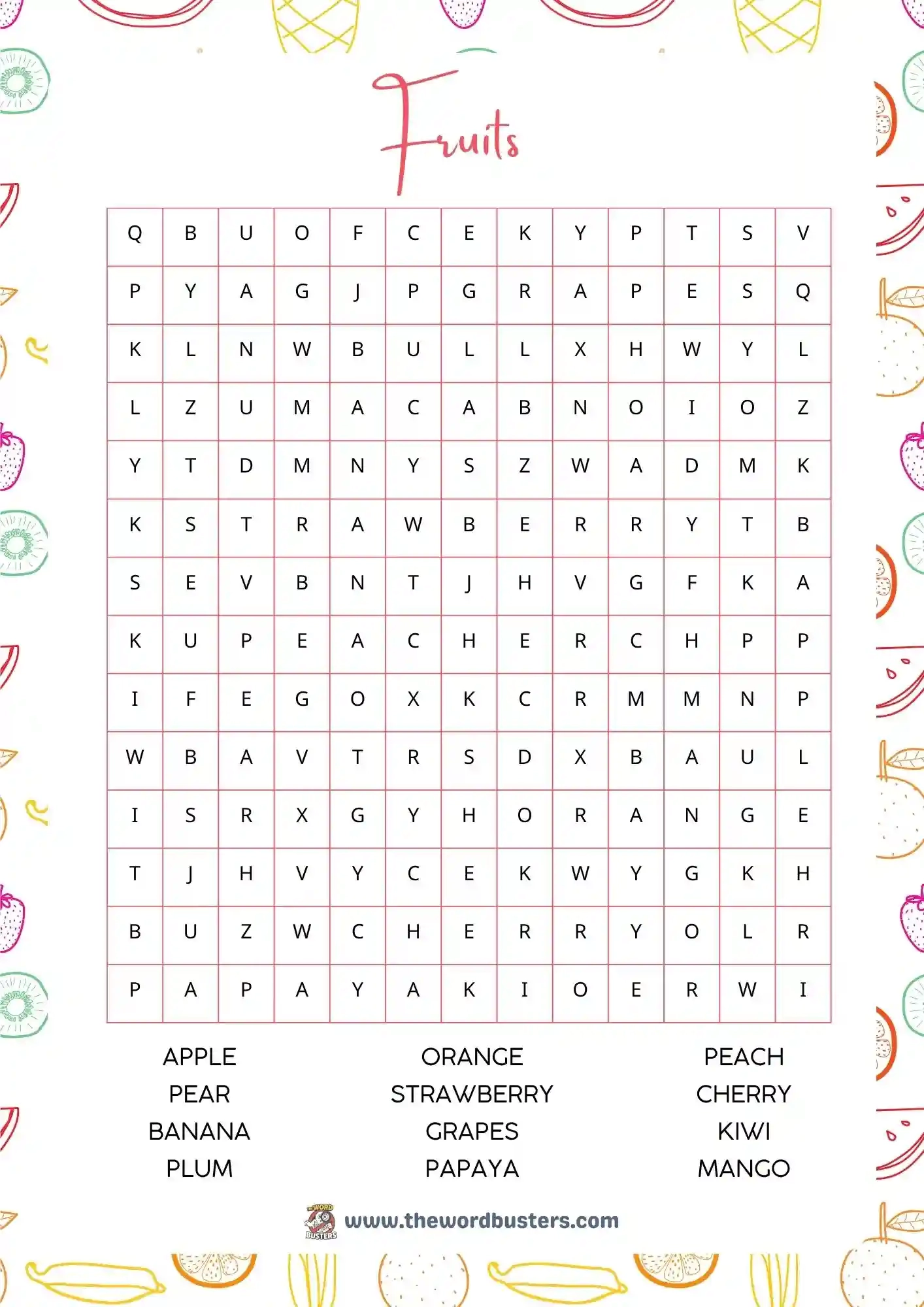  Free Printable Word Searches For Adults PDF