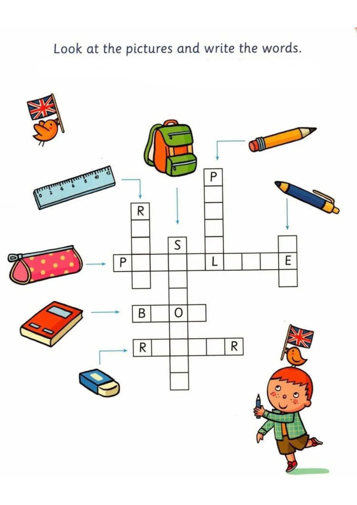 Fun Crossword Puzzles For Kids Expand Your Child s Vocabulary And Critical Thinking Skills printable Crossword Puzzles For Kids Etsy Australia