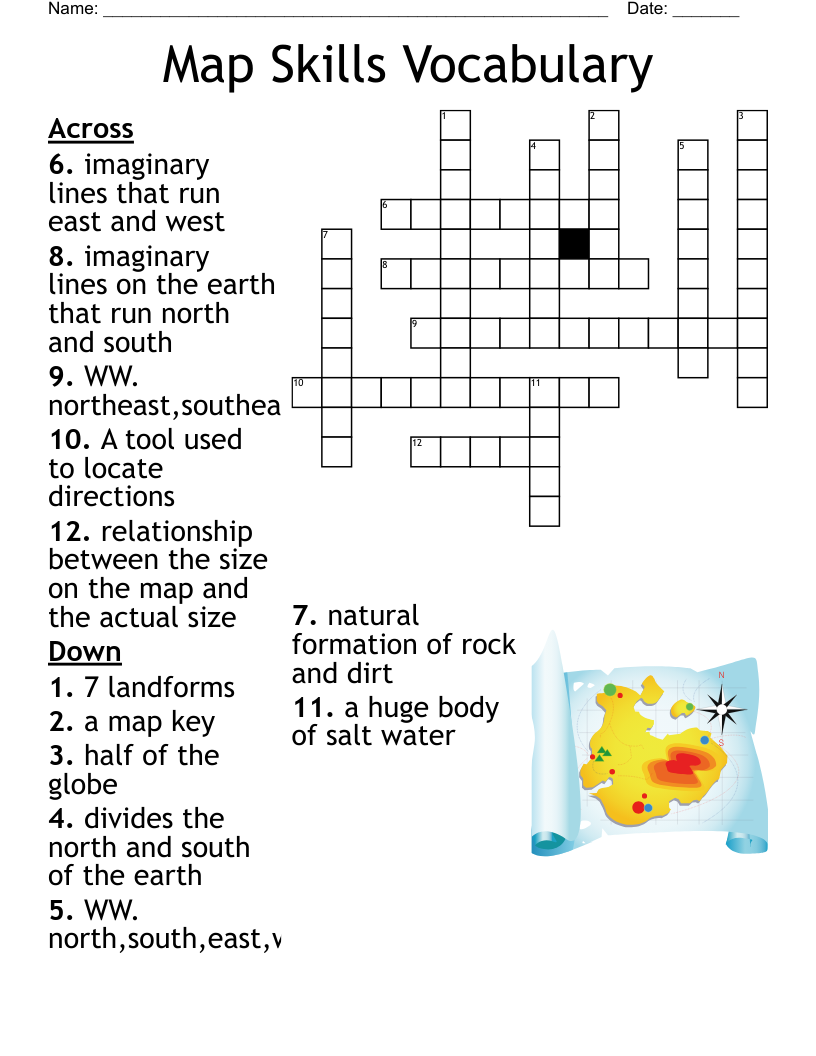 Geography Crossword WordMint