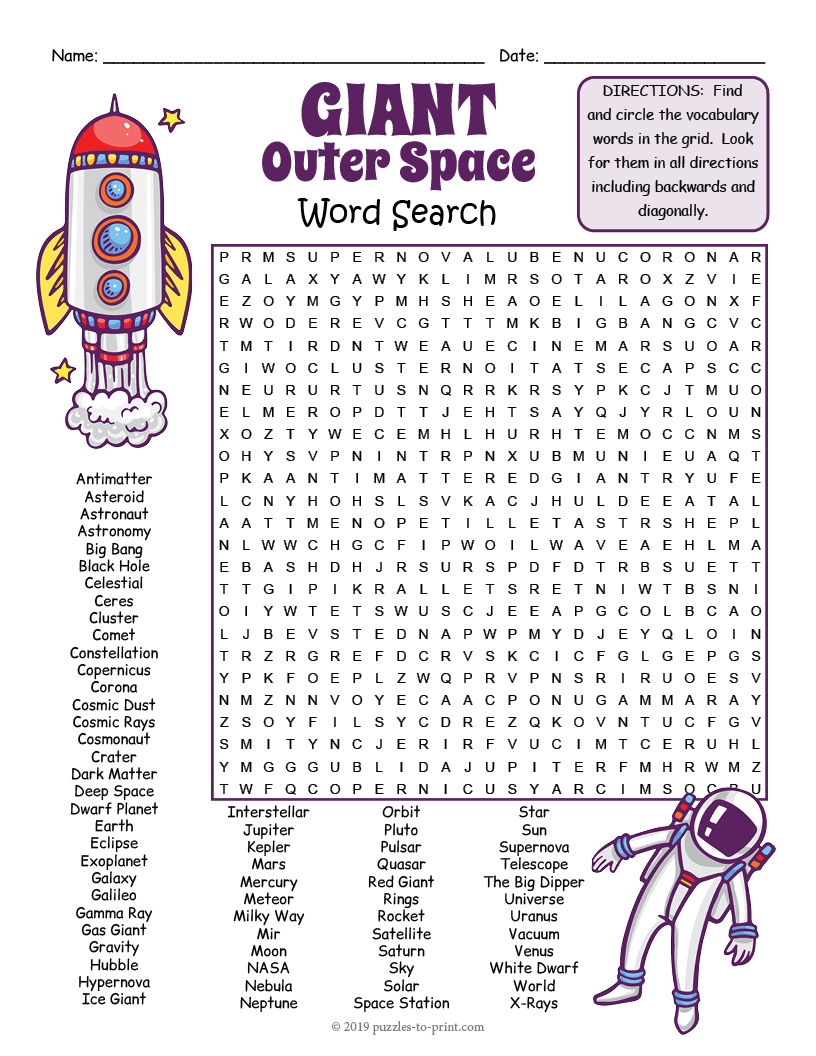 Crossword Puzzles Find And Circle The Words