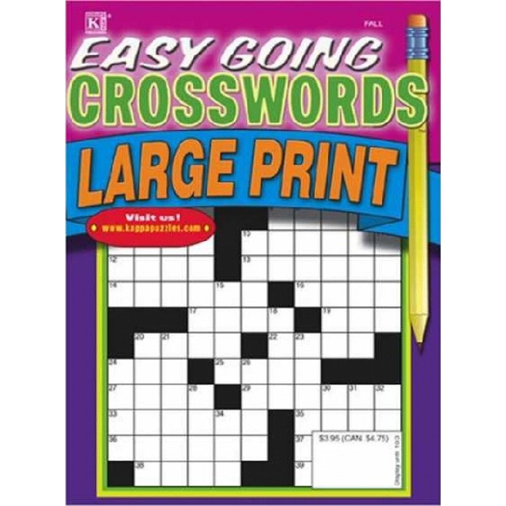 Give A Gift Of Easy Going Crosswords Large Print Magazine Subscription Save 25 Off This Holiday 
