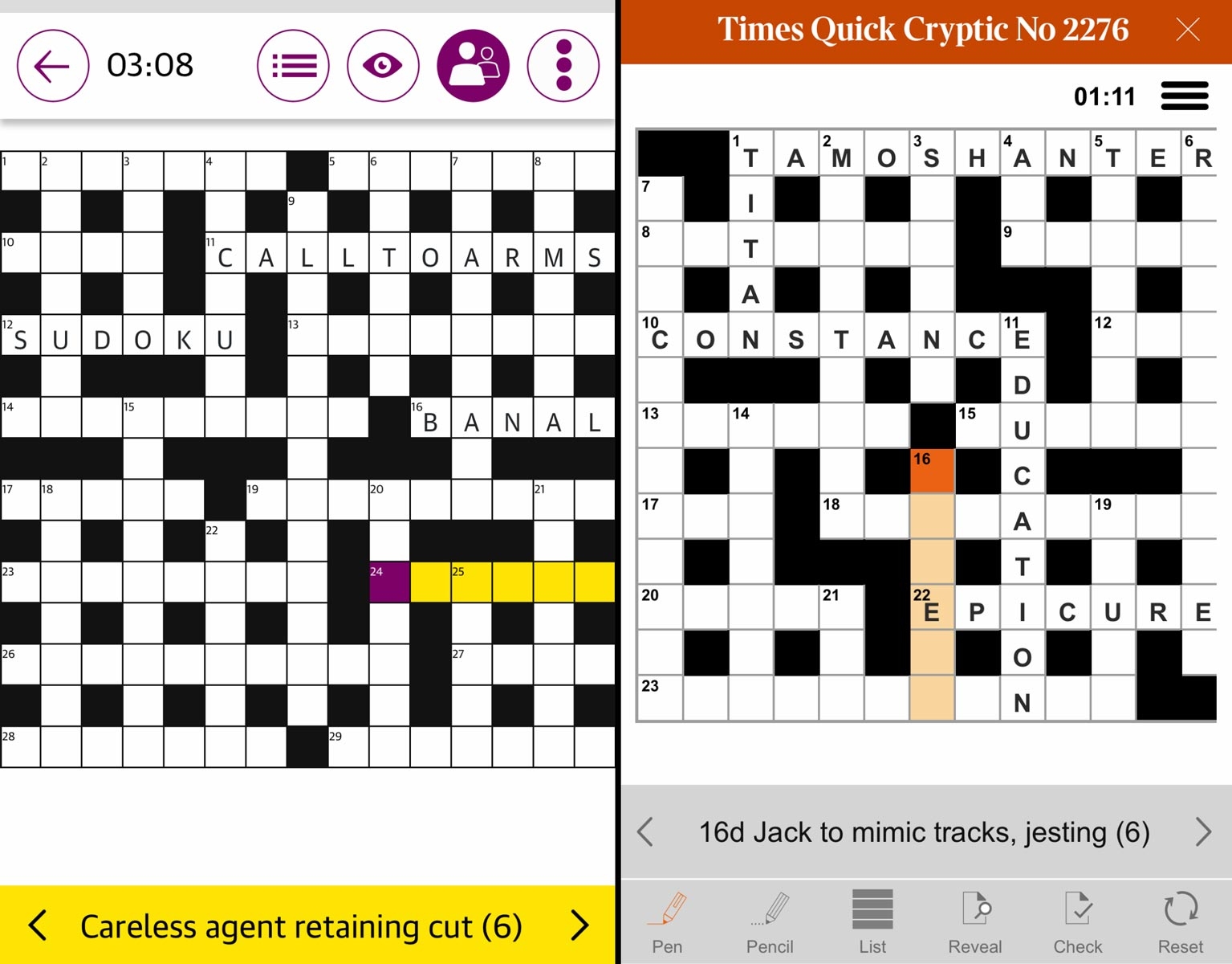 Crossword Puzzle App Free