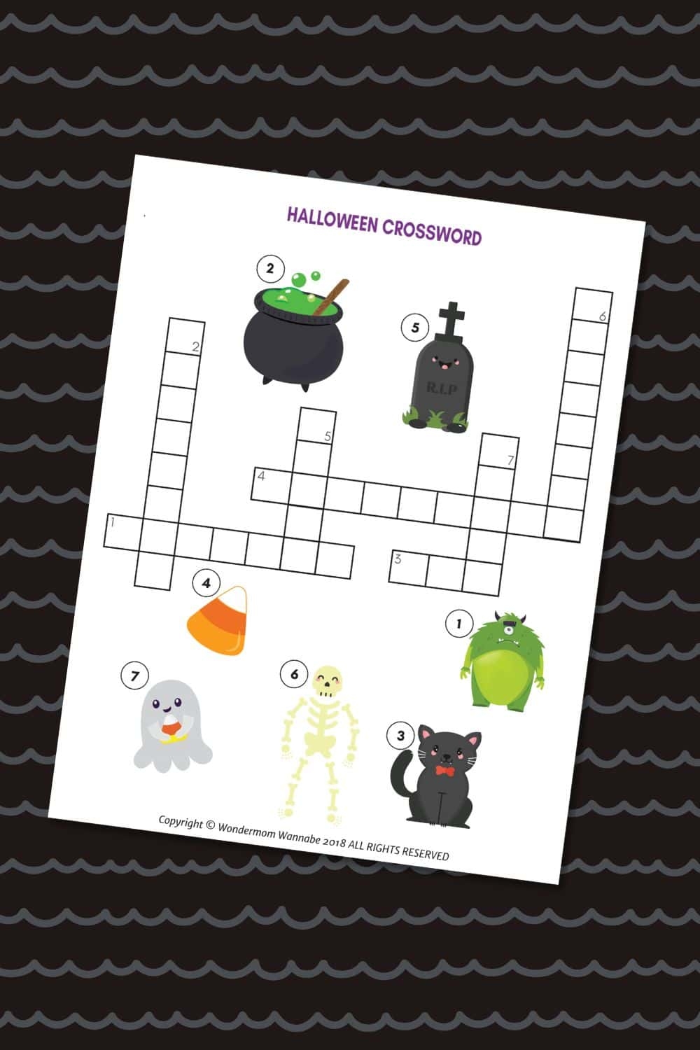 Halloween Crossword Puzzle