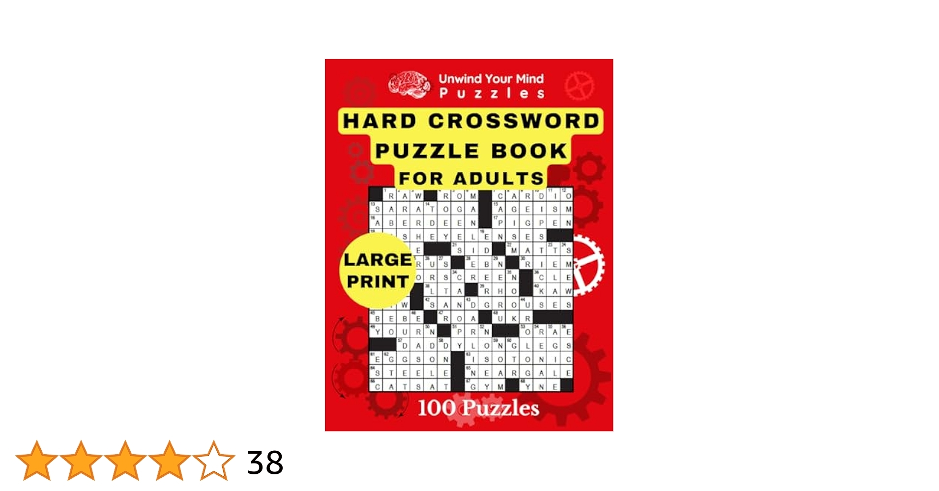 Hard Crossword Puzzle Book For Adults 100 Challenging Large Print Crossword Puzzles For Brain Fitness Puzzleman Peter 9798879039993 Amazon Books