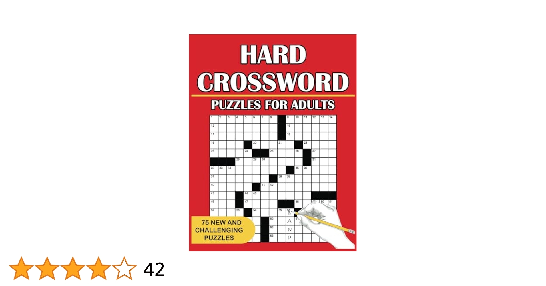 Hard Crossword Puzzles For Adults Grady J R 9781647904029 Amazon Books