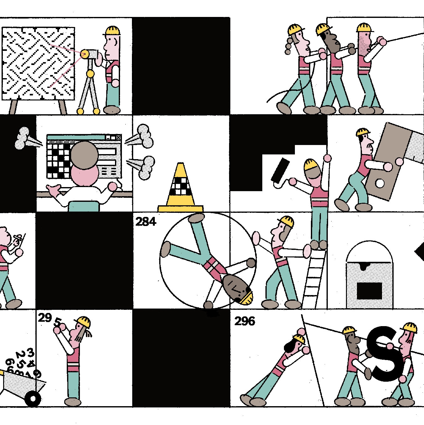 How The NYT Super Mega Crossword In Puzzle Mania Is Made The New York Times