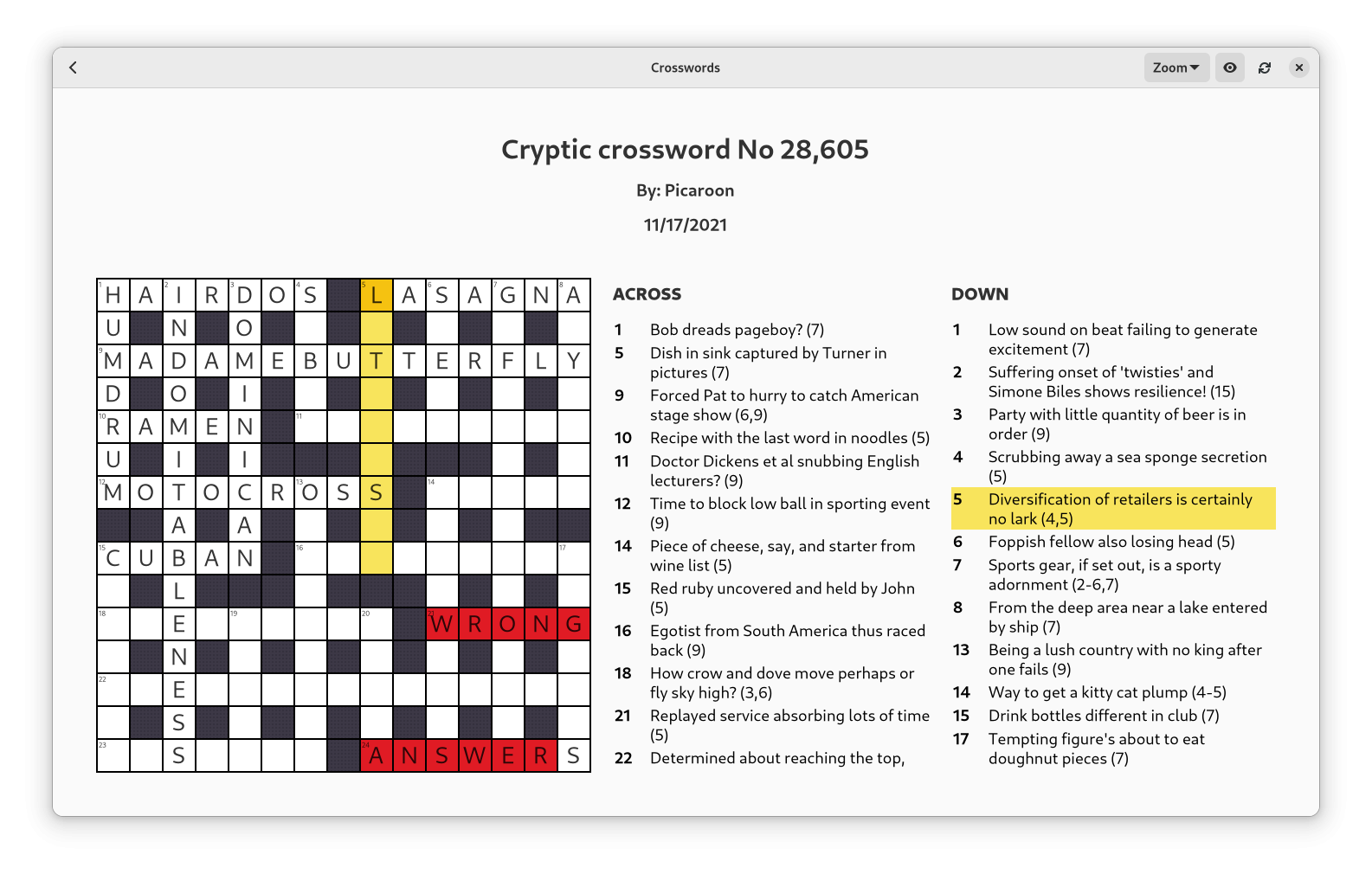 Introducing GNOME Crosswords Jonathan Blandford