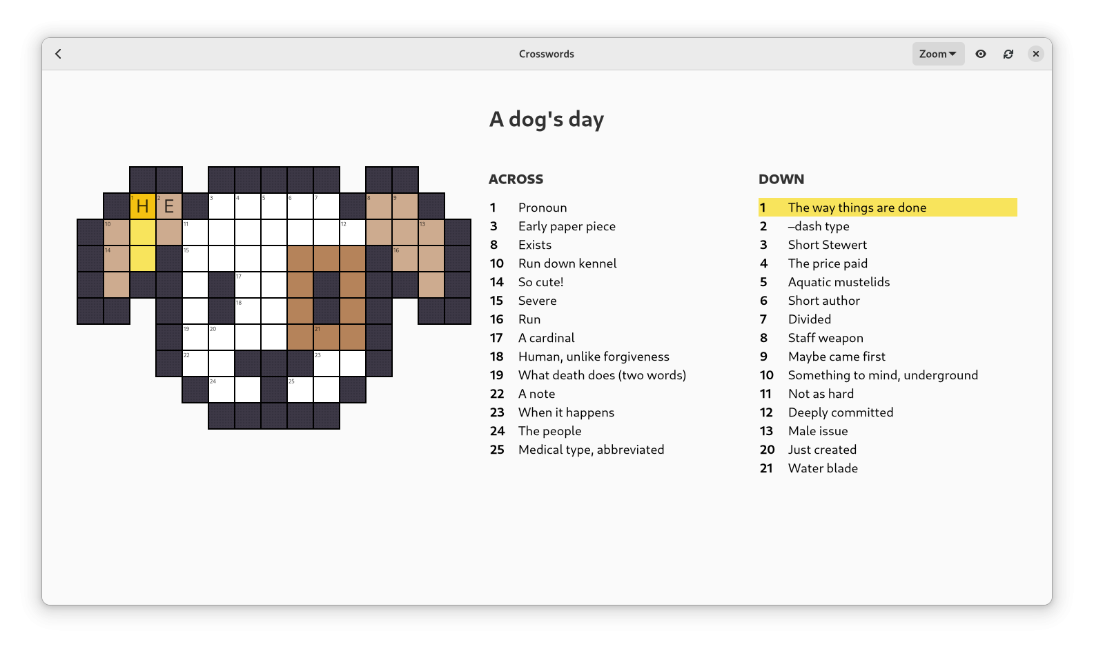 Introducing GNOME Crosswords Jonathan Blandford