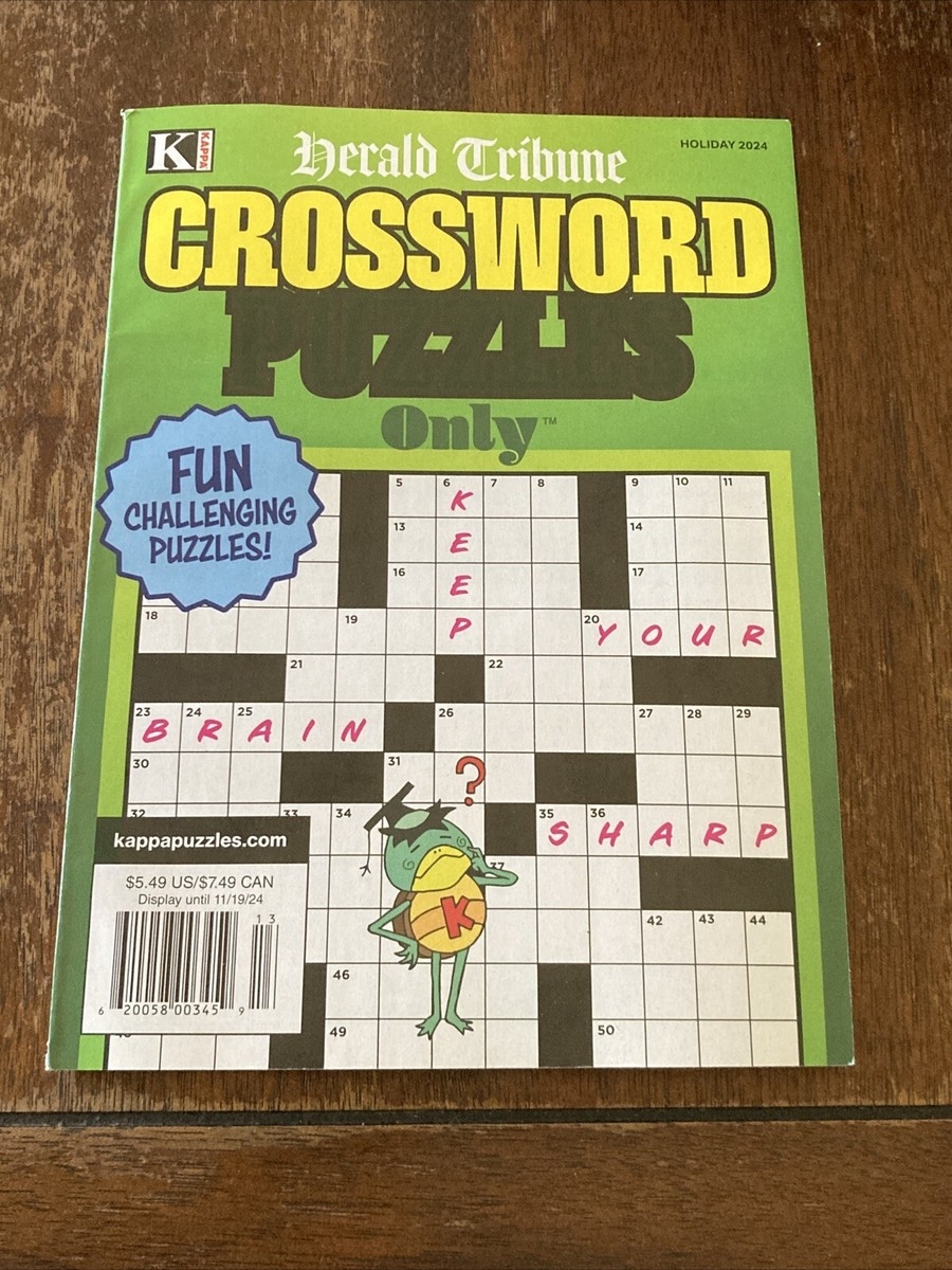 KAPPA CROSSWORD PUZZLES ONLY 2024 New EBay