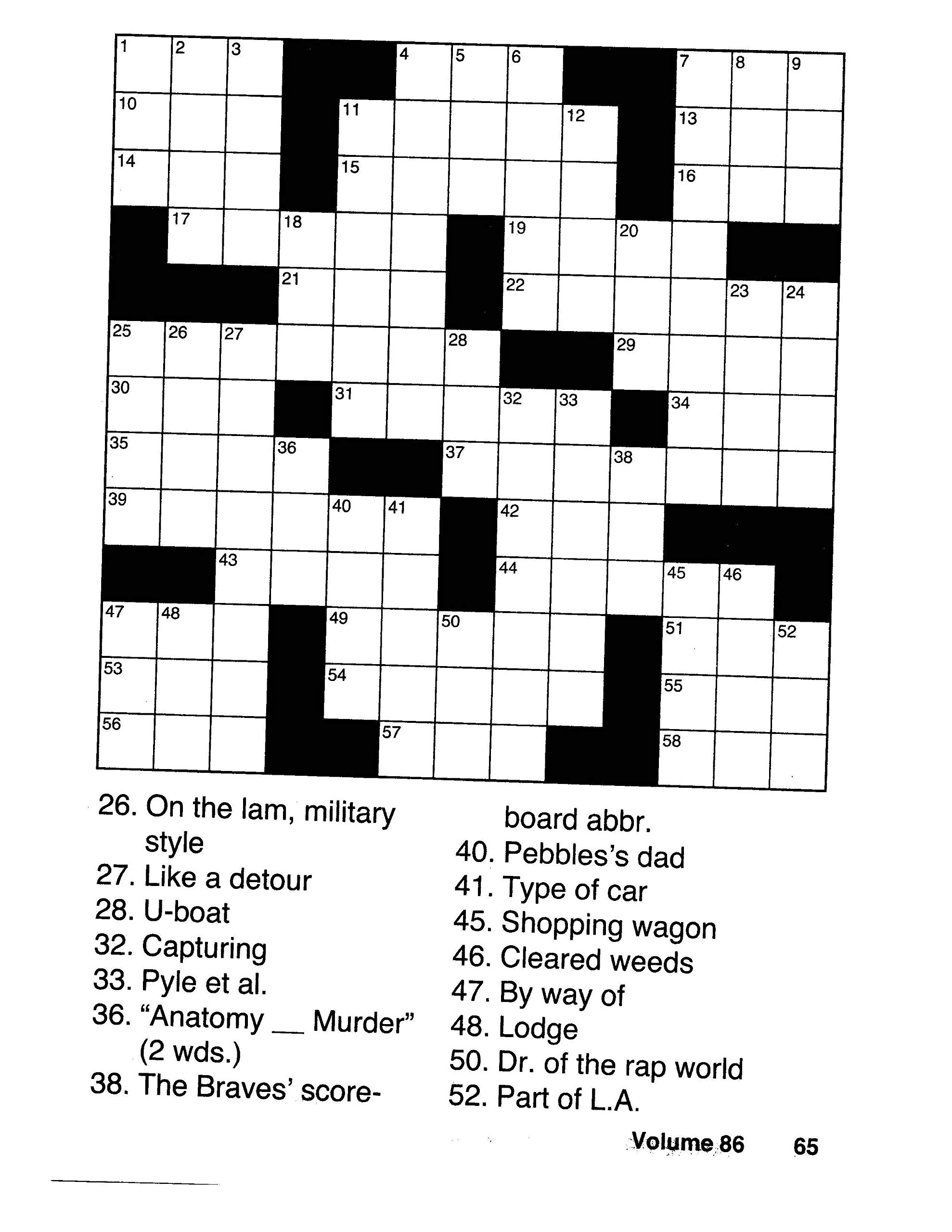 KAPPA Super Saver LARGE PRINT Crosswords Puzzle Pack Set Of 6 Full Worksheets Library