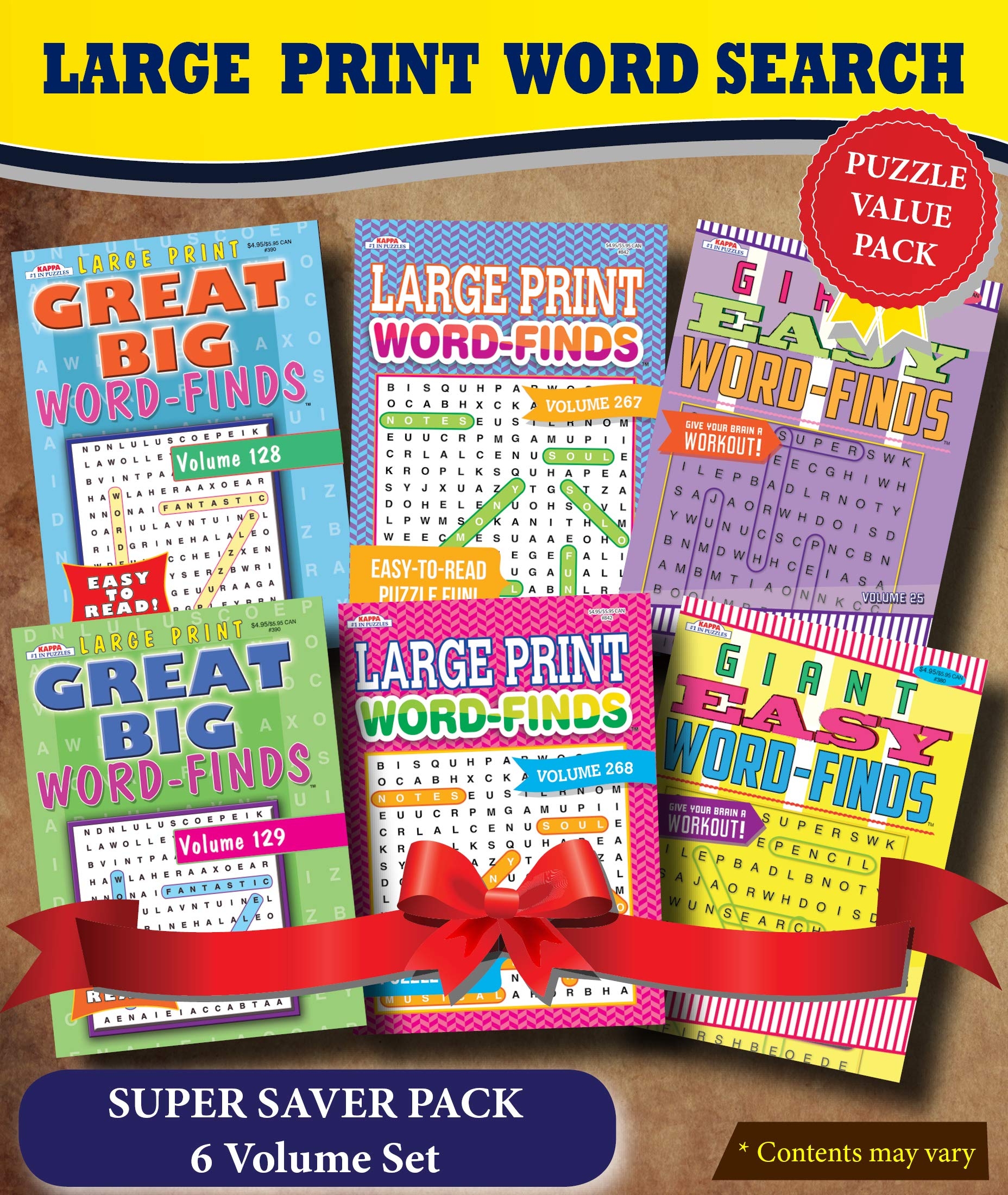 Kappa Books Crossword Puzzles Large Print