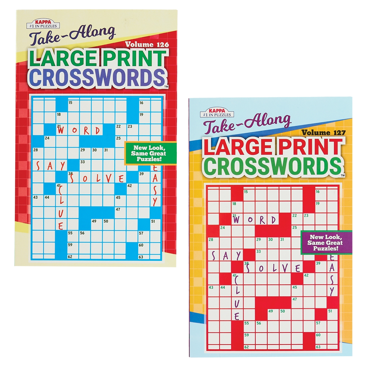 Kappa Take Along Puzzle Book Large Print Crosswords Cloverkey Hospital Gift Shops