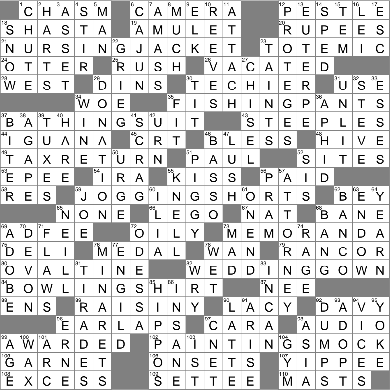 LA Times Crossword 24 Nov 24 Sunday LAXCrossword