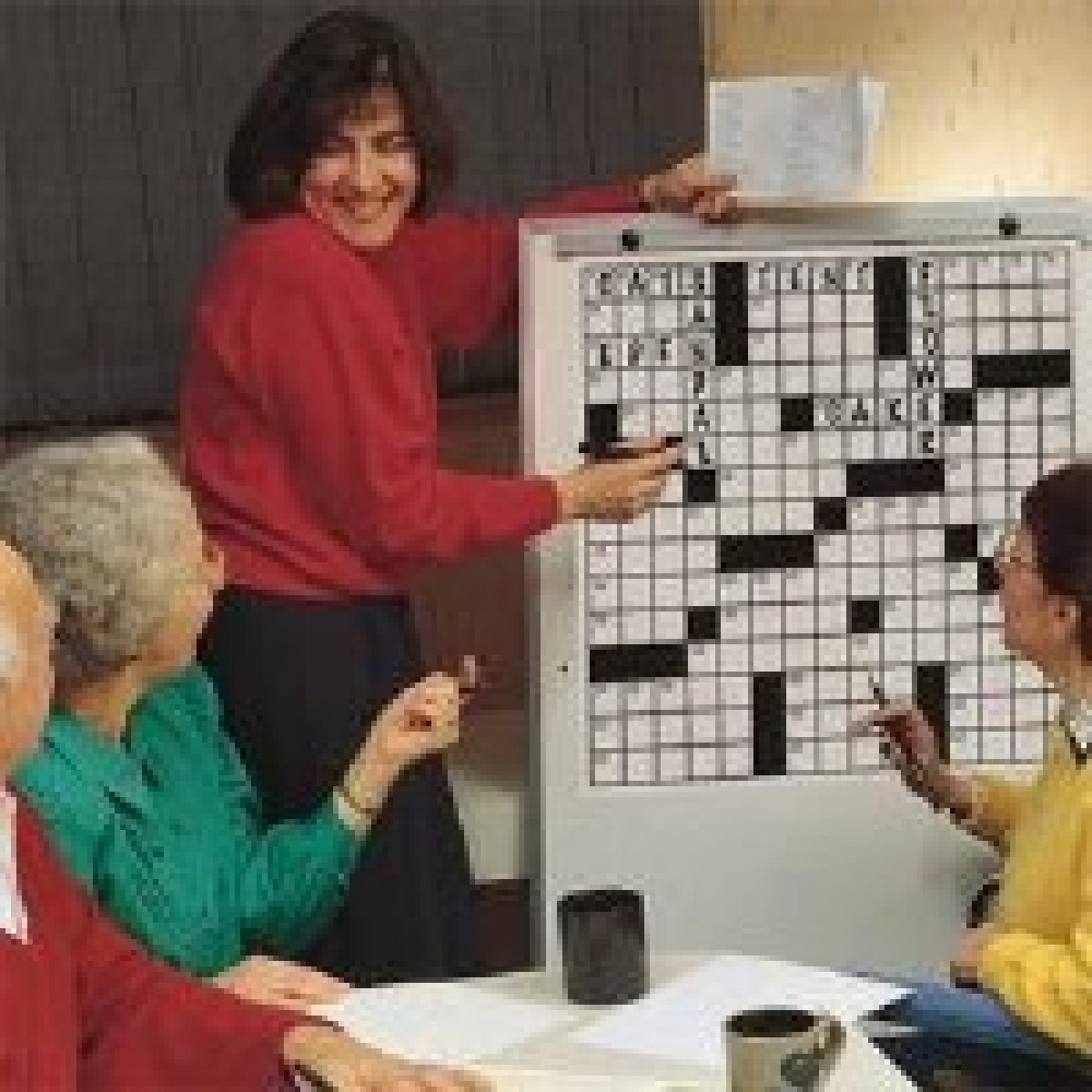 Crossword Puzzle Board