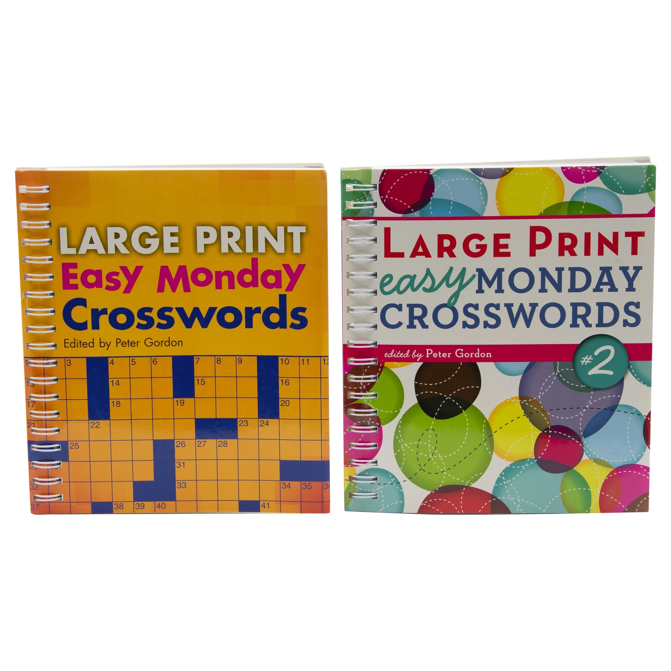 Spiral Bound Crossword Puzzle Books