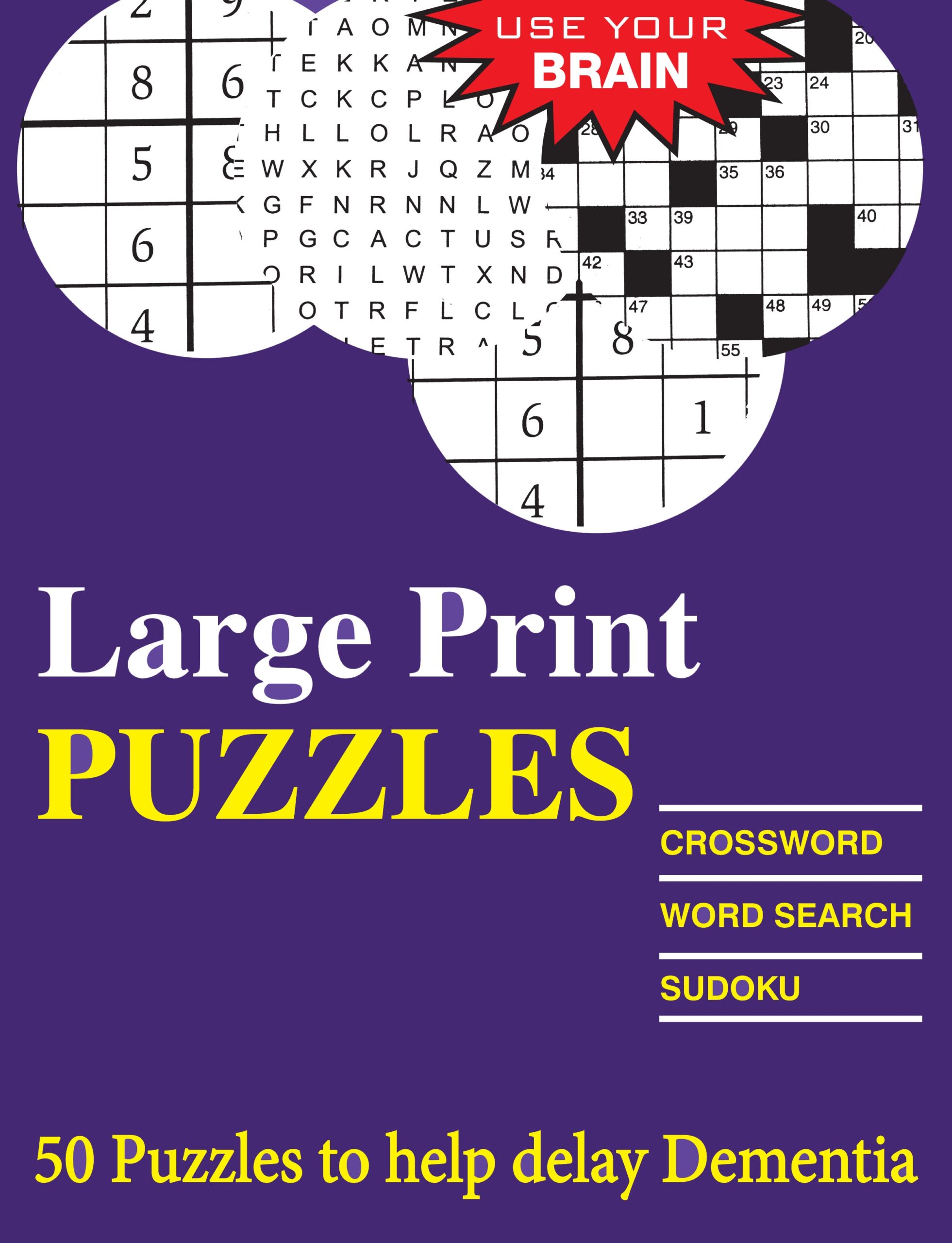 Crossword Puzzle Books For Seniors