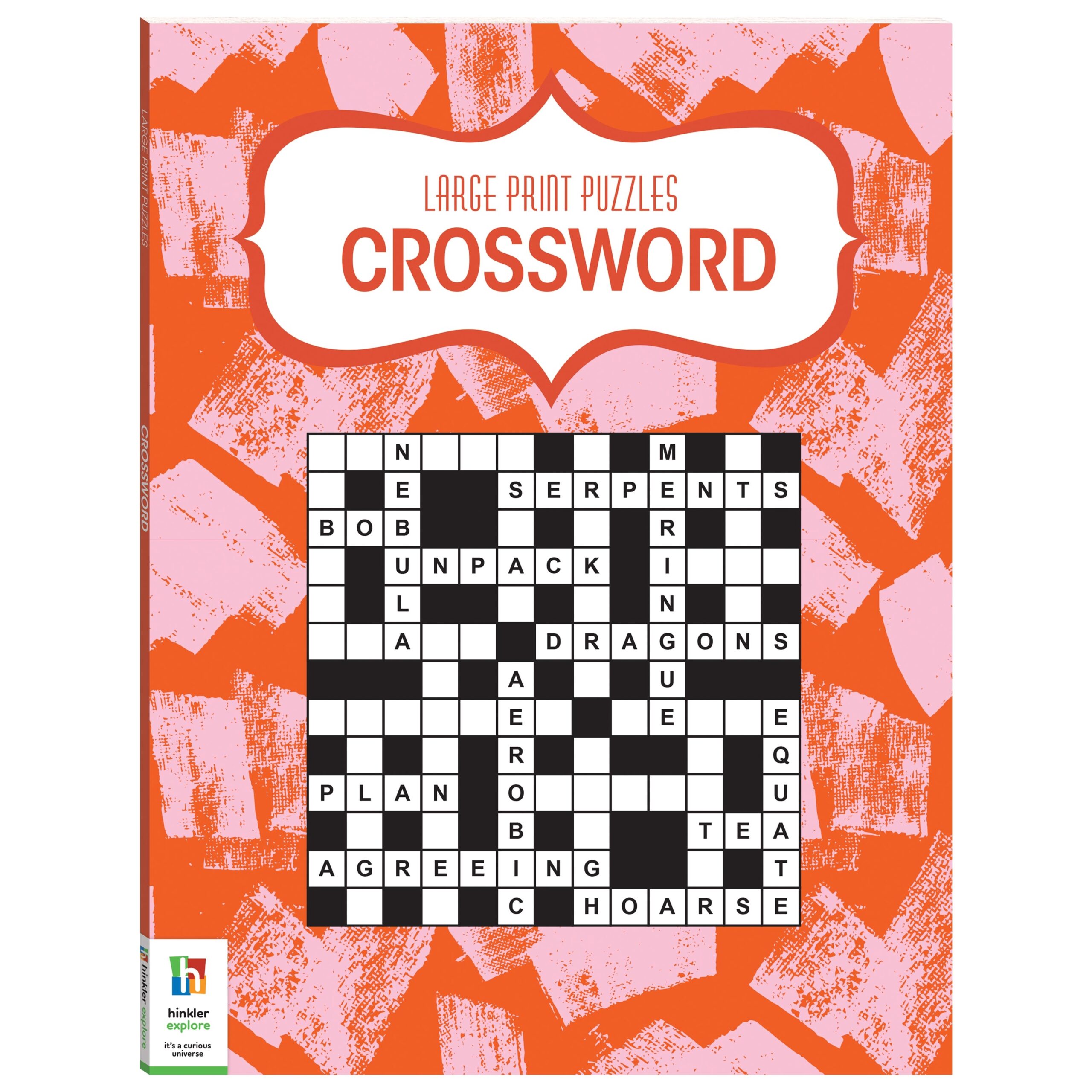 Large Print Puzzles Crosswords Puzzle Books Books Adult 