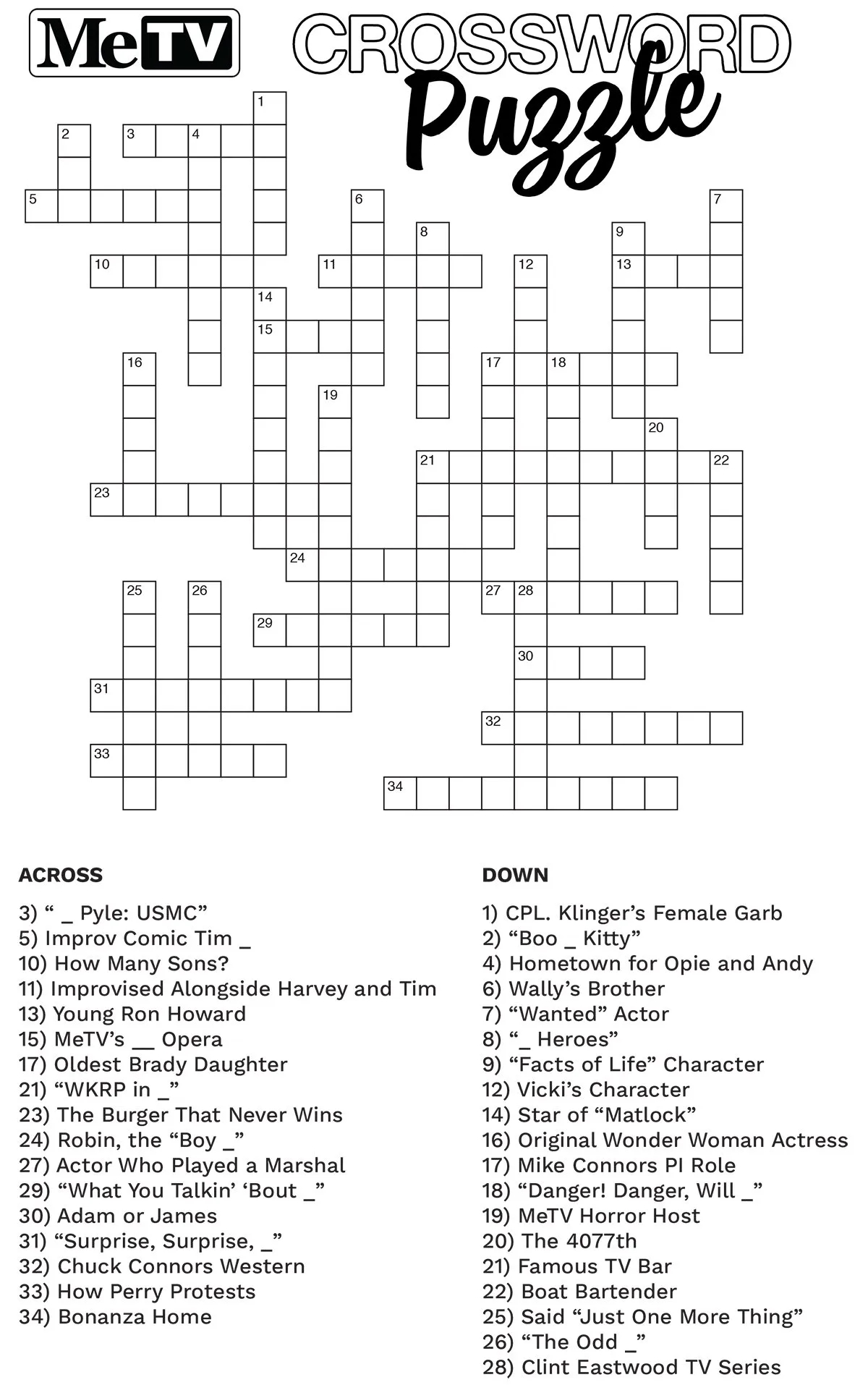 Live Music Shows Crossword Clue