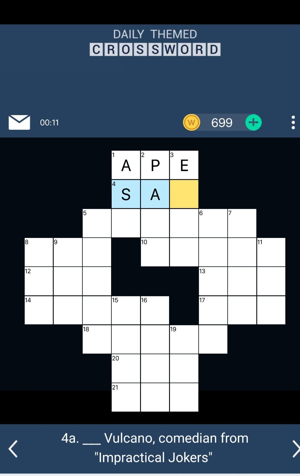 Look Who Popped Up In My Daily Crossword R ImpracticalJokers