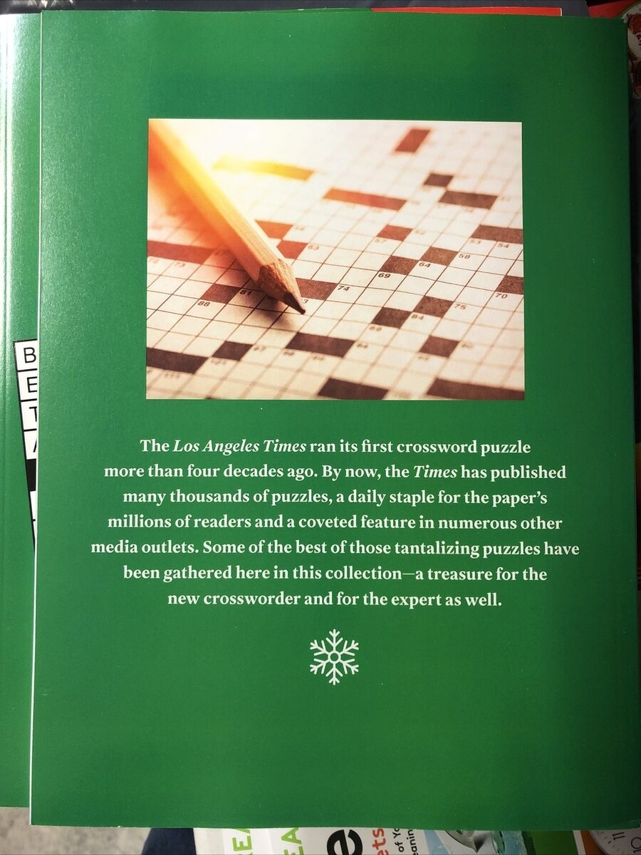 La Times Crossword Puzzle Books