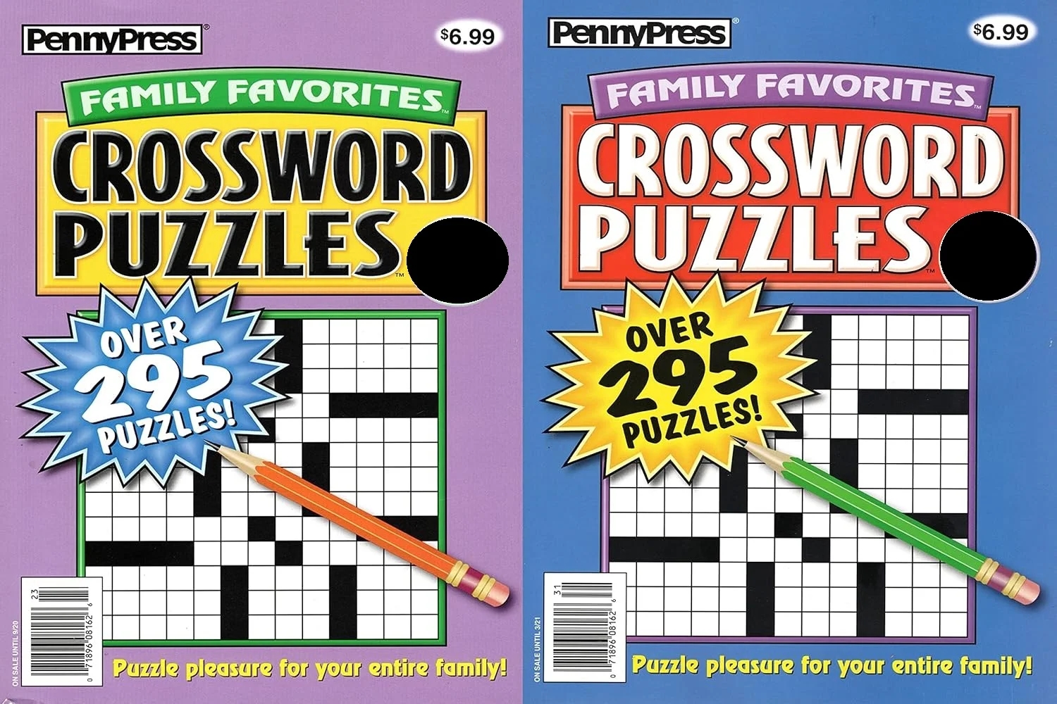 Penny Press Family Favorites Crossword Puzzles