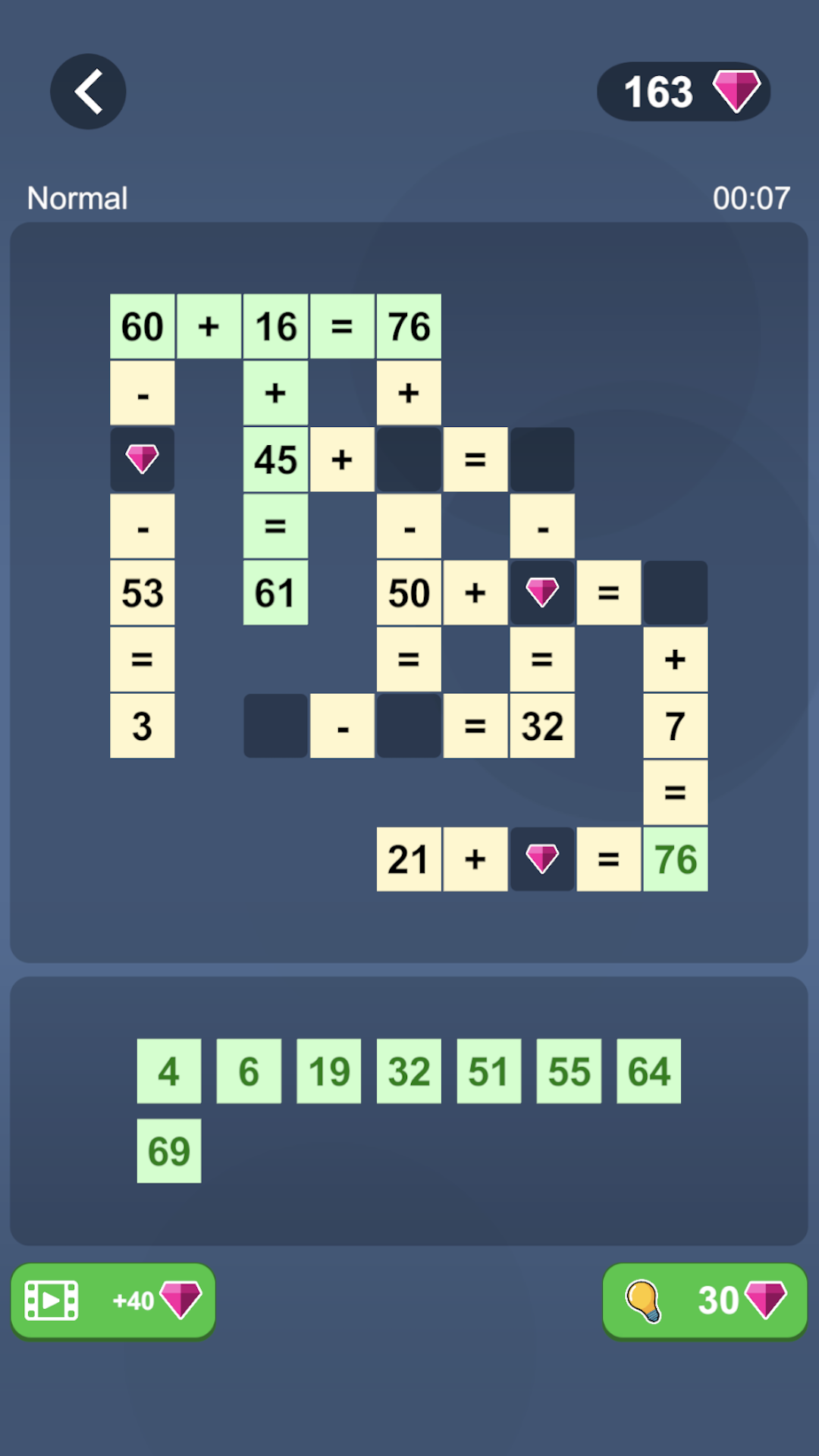 Math Crossword Puzzle Cool Math Games Brain Test Crossword Puzzles Free Game App On Amazon Appstore