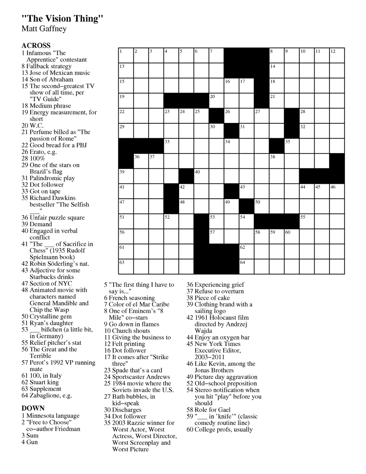 Mgwcc172 Diary Of A Crossword Fiend
