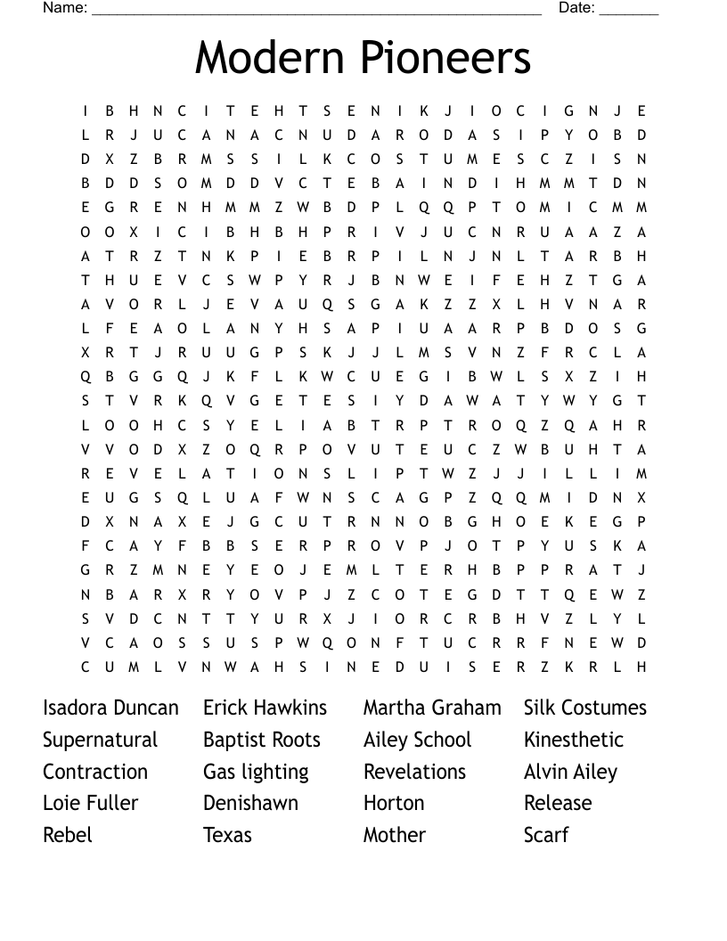 History Crossword Puzzles