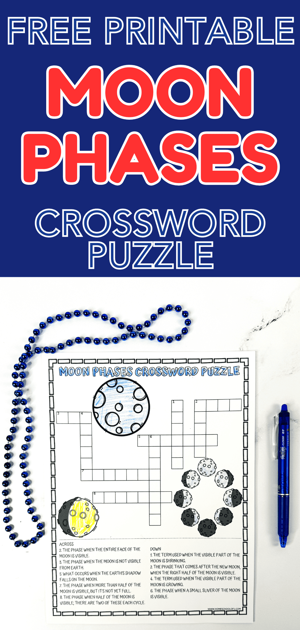 Free Printable Crossword Puzzles 3rd Grade
