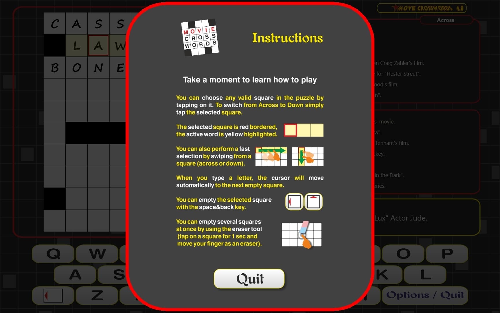 Movie Crosswords Game Fun Way To Hone Hollywood Knowledge