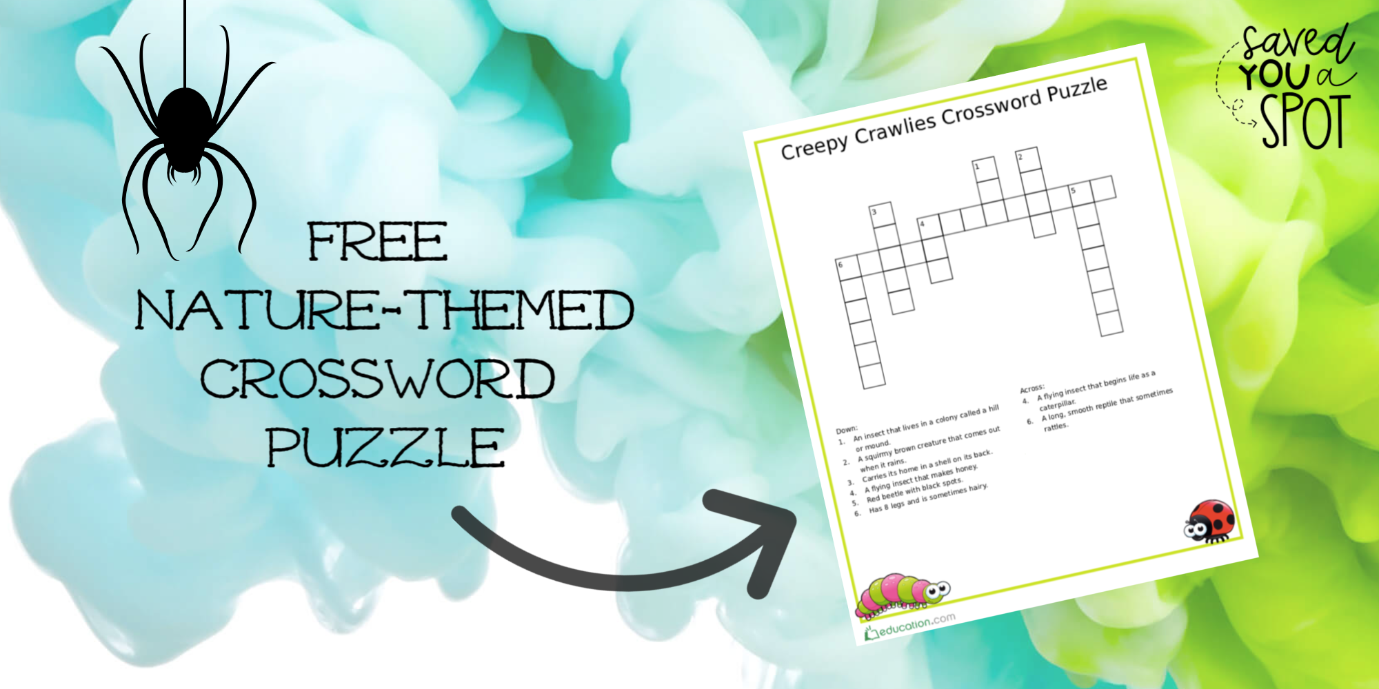 Nature Crossword Puzzle Saved You A Spot