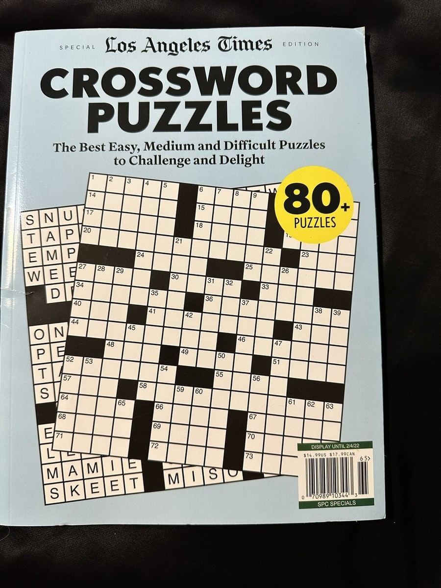 Los Angeles Times Crossword Puzzle Books