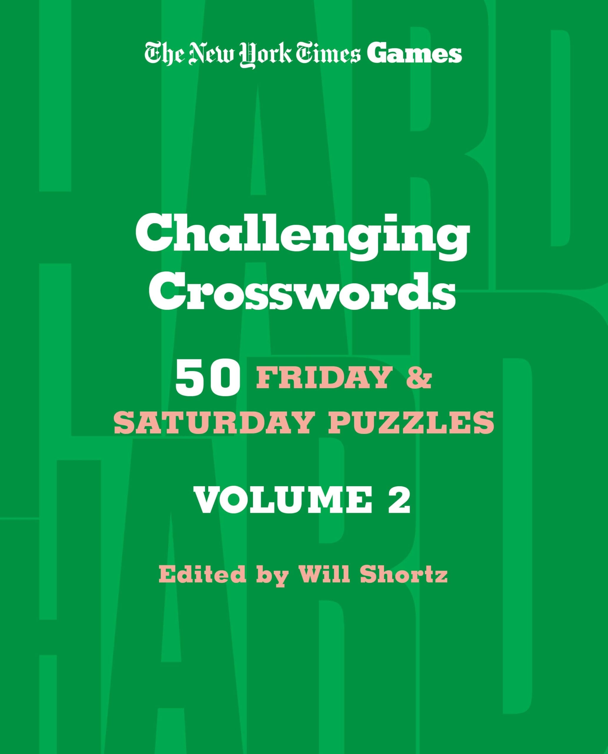Challenging Crossword Puzzle Books